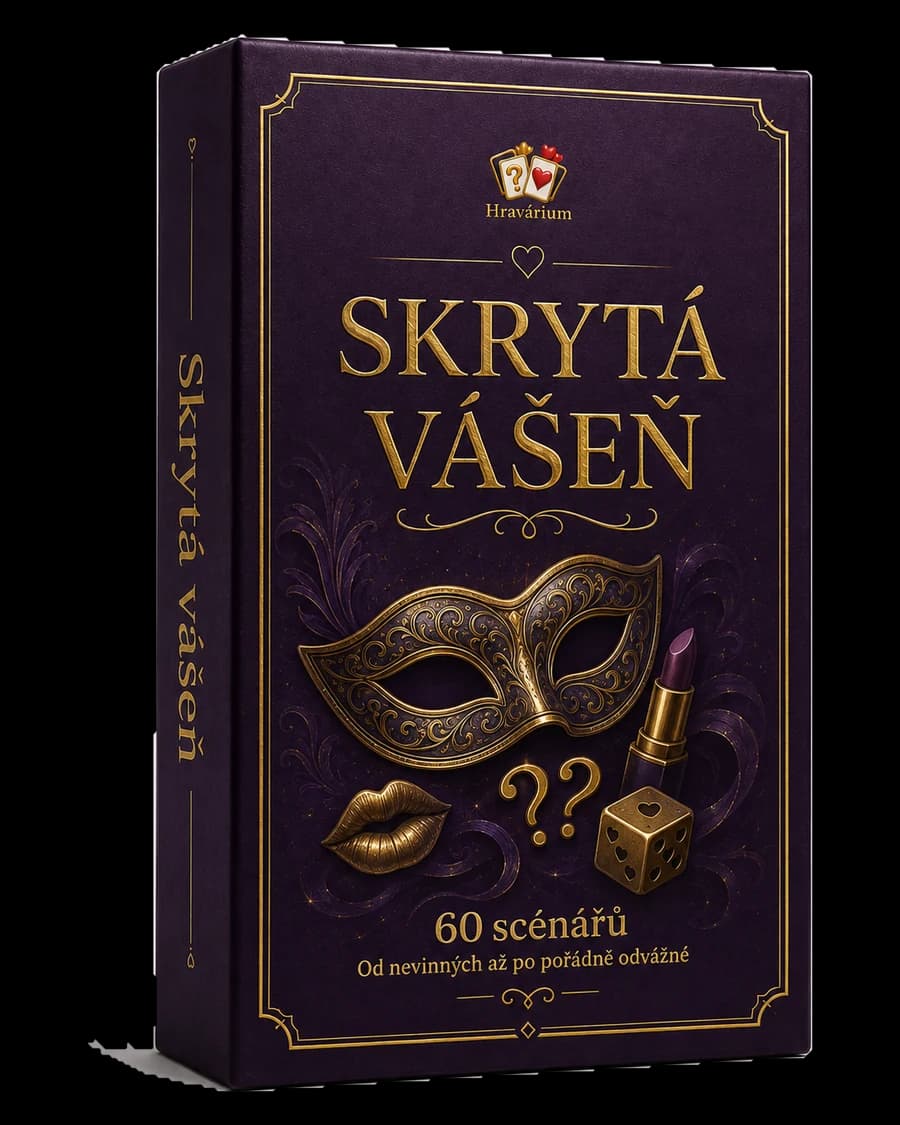 Krabička hry Skrytá vášeň